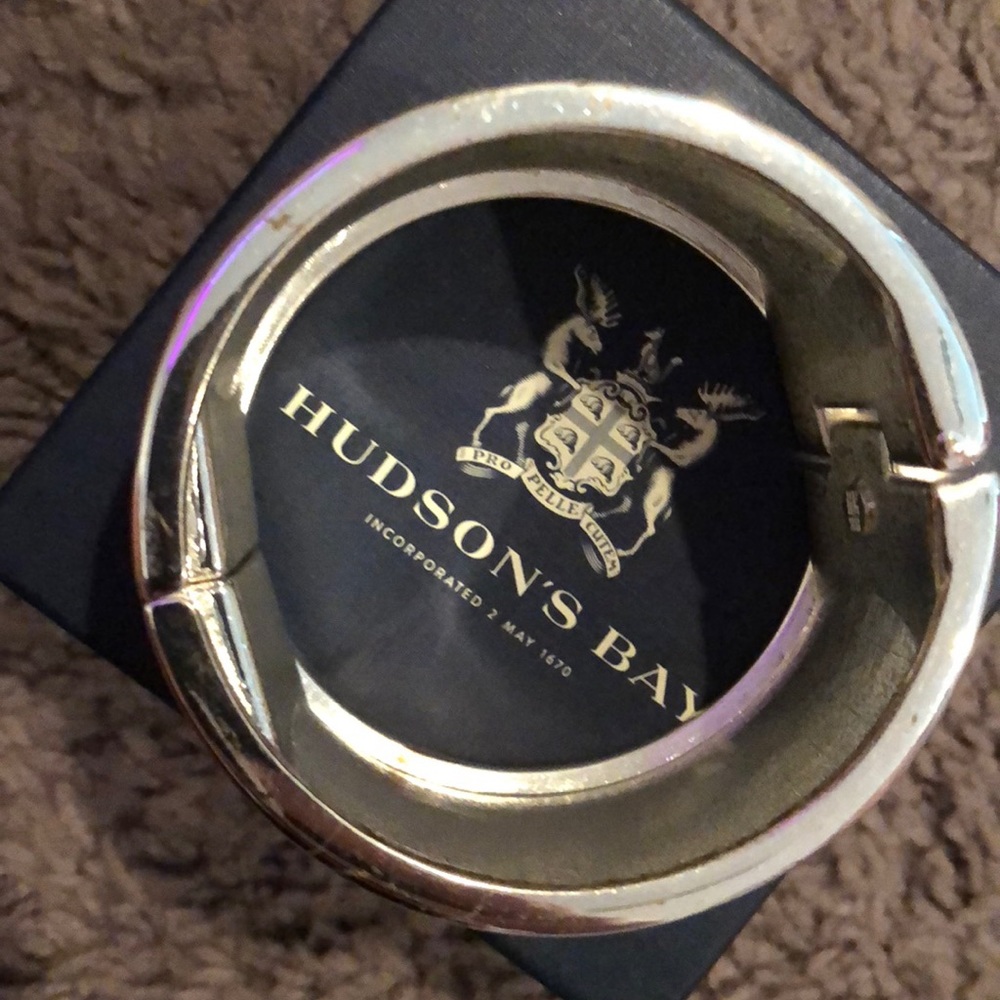 Silver cuff Hudson’s bay